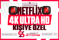 ⭐[30Gün]+[Kişiye Özel] 4K Ultra HD Netflix+Garanti✅⭐