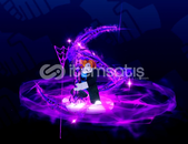 Dual Arachne Scythe Emote | Blade Ball