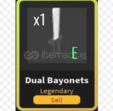 dual bayonets