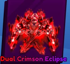 Dual Crimson Eclipse | Blade Ball ucuz