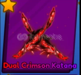 Dual Crimson Katana | Blade Ball Dual Crimson Katana | Blade Ball
