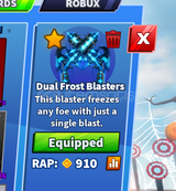 DUAL Frost Blaster Blade Ball