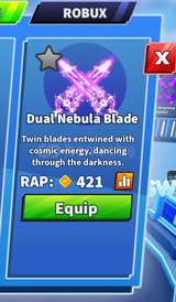 Dual Nebula Blade