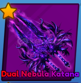 Dual Nebula Katana - Blade Ball