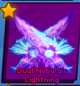 Dual Nebula Lightning - Blade Ball