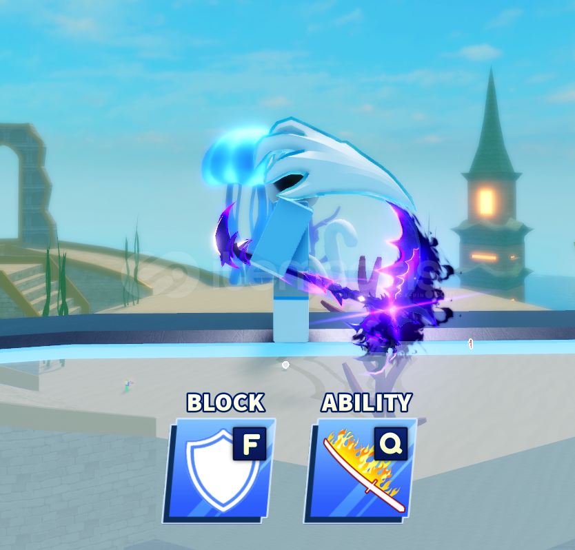 Dual Nebula Scythe | Blade Ball  Dual Nebula Scythe | Blade Ball