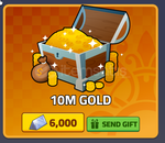 Dungeon Quest : 10M Gold GİFT