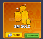 Dungeon Quest : 3M Gold GİFT