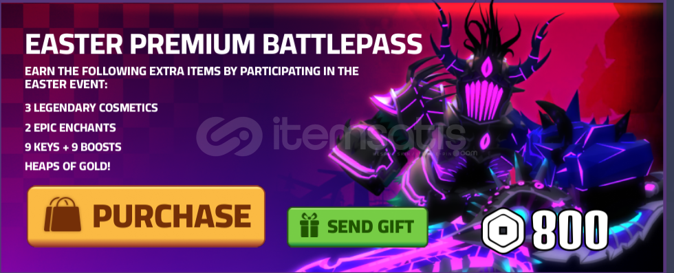 Dungeon Quest Easter Premium BattlePass Dungeon Quest Easter Premium BattlePass
