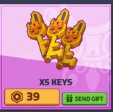 Dungeon Quest 5x Keys