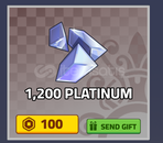 Dungeon Quest : 1200 Platinum
