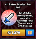 ✨Easter Dungeon RNG +1 Extra Blades Per Rolls✨