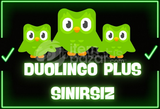 ⭐DUOLİNGO PLUS (KENDİ HESABINIZA) 7/24 DESTEK⭐