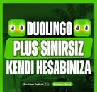 ⭐Duolingo Plus Kendi Hesabınıza | Sınırsız⭐