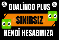 ⭐ DUOLİNGO PLUS ⭐ KENDİ HESABINIZA SINIRSIZ