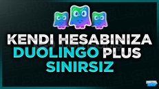 ⭐Duolingo Plus Sınırsız + GARANTİ ⭐