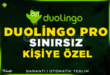 Duolingo Plus + Sınırsız + Hesabınıza