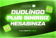 Duolingo Plus + Sınırsız + Hesabınıza