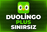 ⭐Duolingo Plus + Sınırsız + Hesabınıza⭐