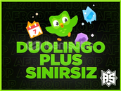 Duolingo Plus + Sınırsız + Kendi Hesabınıza