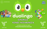 ⭐️Duolingo Plus Sınırsız ⭐️|✅Kendi Hesabınıza