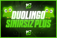 ⭐DUOLİNGO PLUS SINIRSIZ + KENDİ HESABINIZA⭐