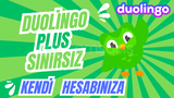 Duolingo Plus Sınırsız | Kendi hesabınıza