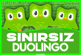 Duolingo Plus Sınırsız - Kendi Hesabınıza