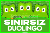 ⭐️Duolingo Plus Sınırsız - ✅Kendi Hesabınıza