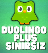 DUOLİNGO PLUS SINIRSIZ KENDİ HESABINIZA