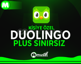 ⭐Duolingo Plus Sınırsız + Kişiye Özel⭐