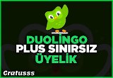 Duolingo Plus + Sınırsız Üyelik + Kişiye Özel