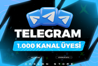 ⭐[DÜŞMEYEN]1000 TELEGRAM ÜYE⭐