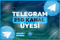⭐[DÜŞMEYEN]250 TELEGRAM ÜYE⭐