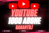 ⭐️[DÜŞMEYEN] 30GÜN GARANTİ YOUTUBE 1000 ABONE⭐