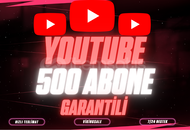 ⭐️[DÜŞMEYEN] 30GÜN GARANTİLİ YOUTUBE 500 ABONE⭐
