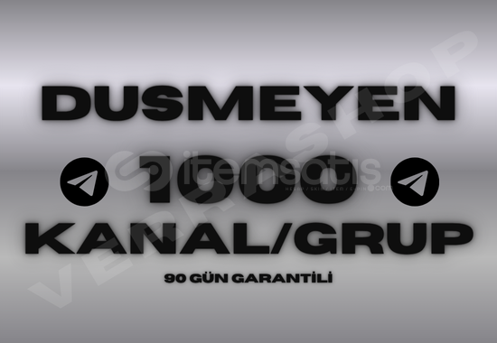 ⭐DÜŞMEYEN+SANİYELİK⭐90G GARANTİ 1000 KANAL/GRUP ⭐DÜŞMEYEN+SANİYELİK⭐90G GARANTİ 1000 KANAL/GRUP