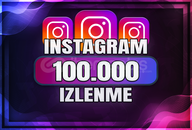 [DÜŞMEZ + HIZLI] Instagram 100.000 İzlenme