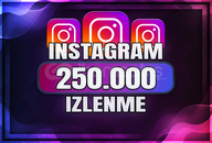 [DÜŞMEZ + HIZLI] Instagram 250.000 İzlenme