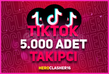 ⭐(DÜŞMEZ) Tiktok 5000 Takipçi