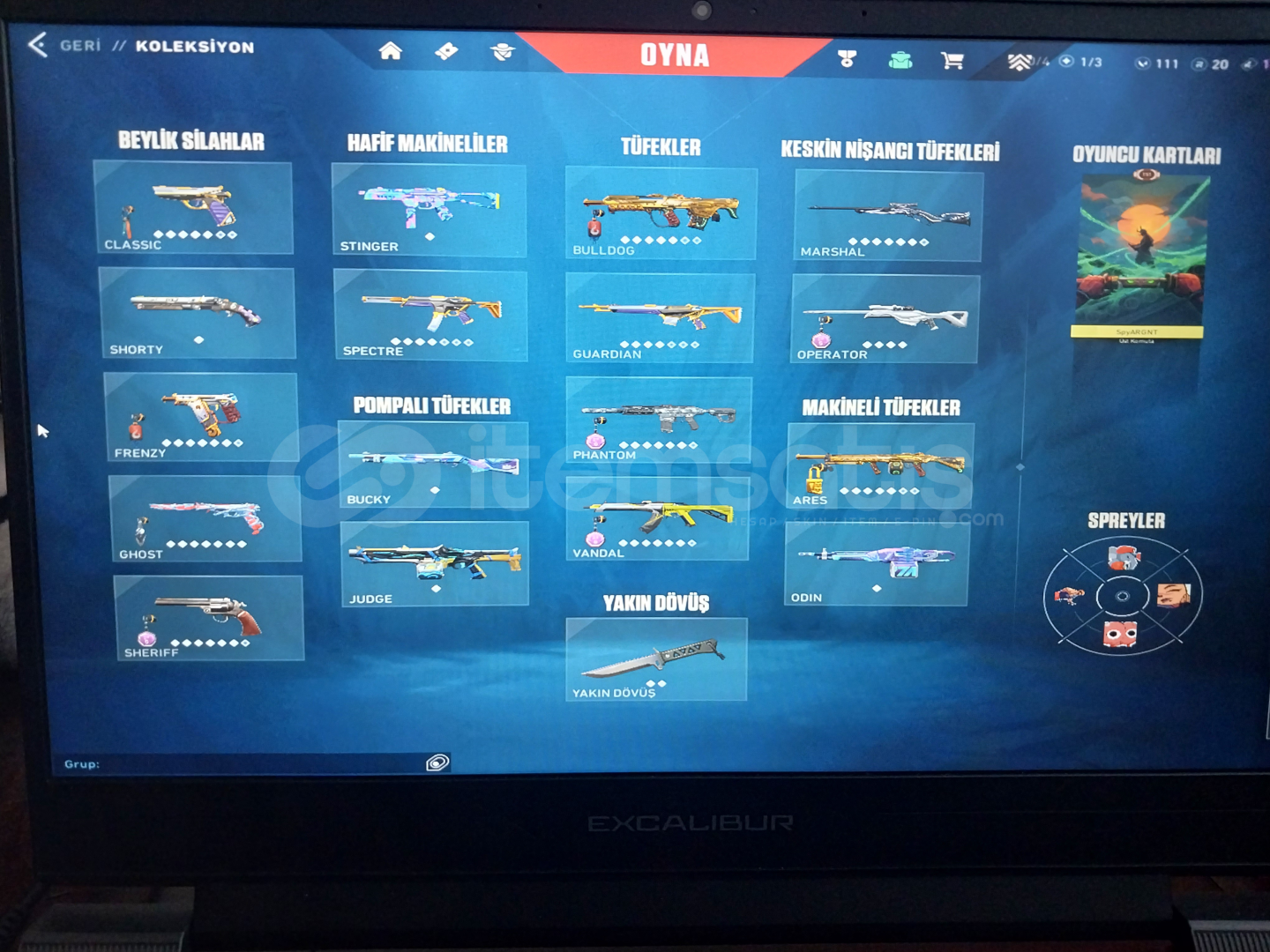 düşük elo full+full dopdolu hesap  düşük elo full+full dopdolu hesap