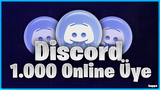 1000 Discord 7/24 Aktif Üye türk üye
