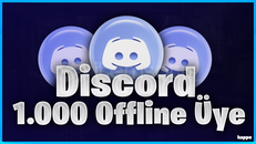 [TELAFİLİ] 1000 Discord çevrimdışı üye