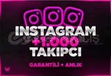 (GARANTİLİ) +1000 Instagram Gerçek Takipçi 