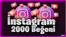 [GARANTİLİ] 2000 İNSTAGRAM GERÇEK BEĞENİ