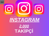  | 2000 Instagram Gerçek Takipçi