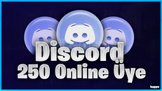 [GARANTİLİ] 250 Discord 7/24 Aktif Üye