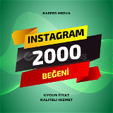 Instagram 2000 Beğeni