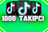 ⭐GARANTİLİ⭐TikTok 1000 Gerçek Takipçi⭐