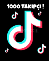 [⚜️Anlık Teslim⚜️] Tiktok 1000 Takipçi 